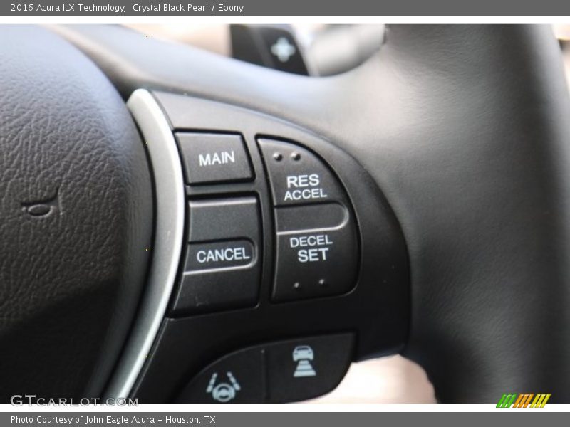 Crystal Black Pearl / Ebony 2016 Acura ILX Technology