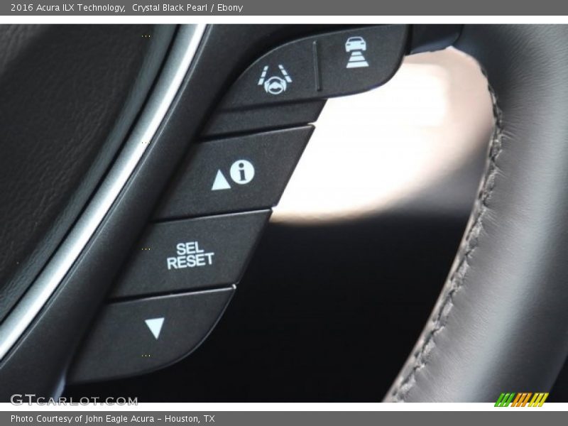 Crystal Black Pearl / Ebony 2016 Acura ILX Technology