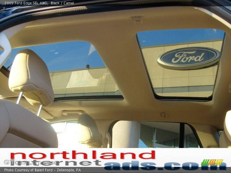 Black / Camel 2009 Ford Edge SEL AWD