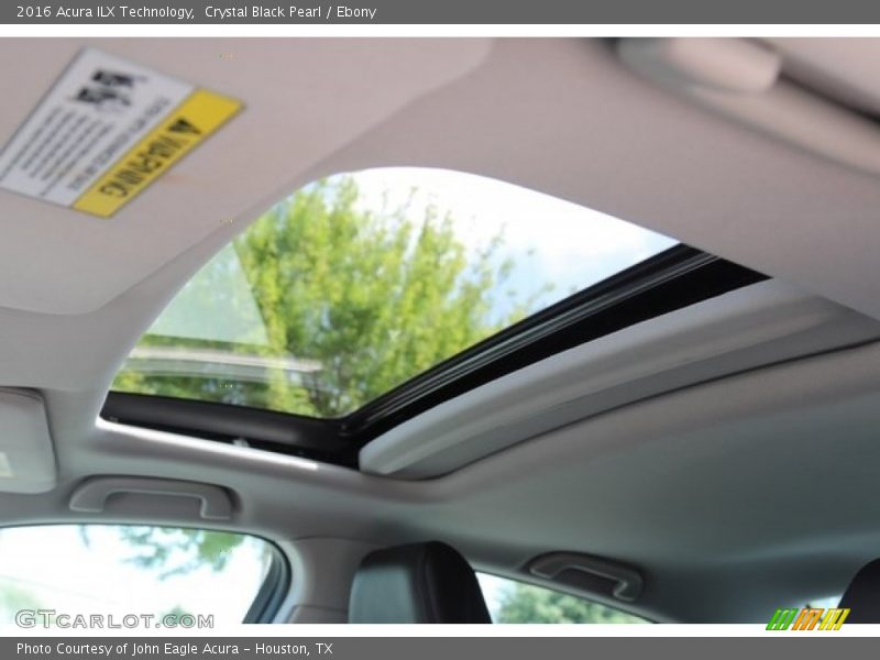 Crystal Black Pearl / Ebony 2016 Acura ILX Technology