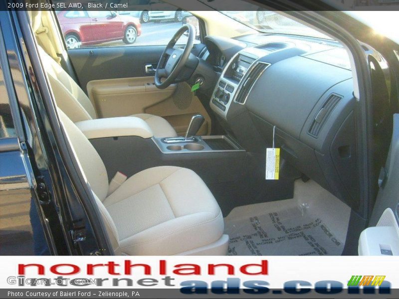 Black / Camel 2009 Ford Edge SEL AWD