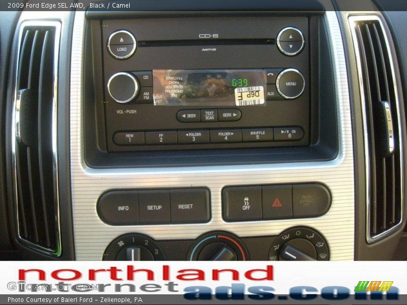 Black / Camel 2009 Ford Edge SEL AWD