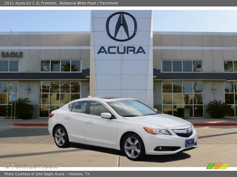 Bellanova White Pearl / Parchment 2013 Acura ILX 2.0L Premium