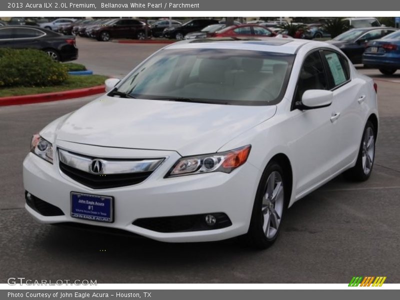 Bellanova White Pearl / Parchment 2013 Acura ILX 2.0L Premium