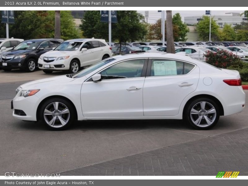 Bellanova White Pearl / Parchment 2013 Acura ILX 2.0L Premium