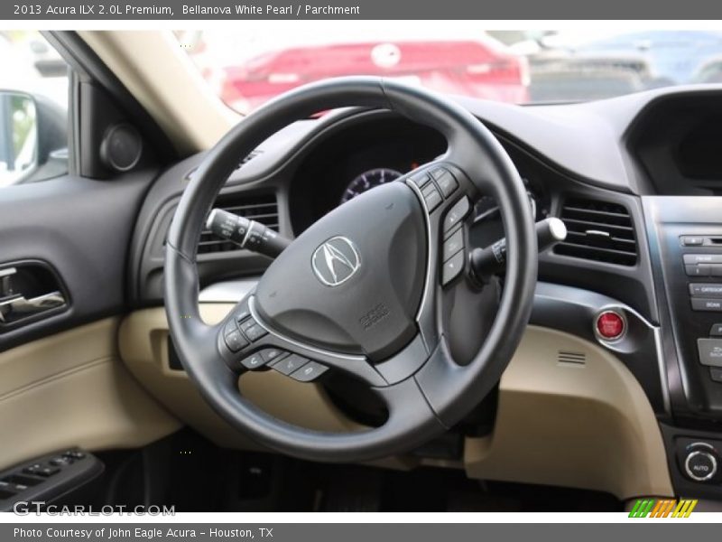 Bellanova White Pearl / Parchment 2013 Acura ILX 2.0L Premium