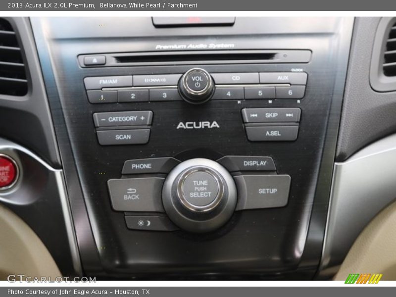 Bellanova White Pearl / Parchment 2013 Acura ILX 2.0L Premium