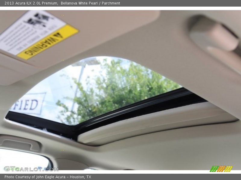 Bellanova White Pearl / Parchment 2013 Acura ILX 2.0L Premium