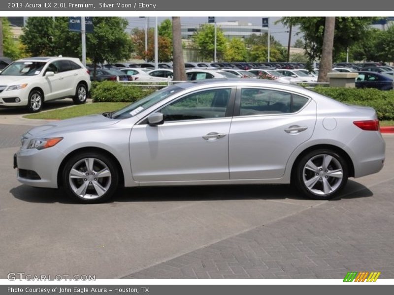 Silver Moon / Ebony 2013 Acura ILX 2.0L Premium