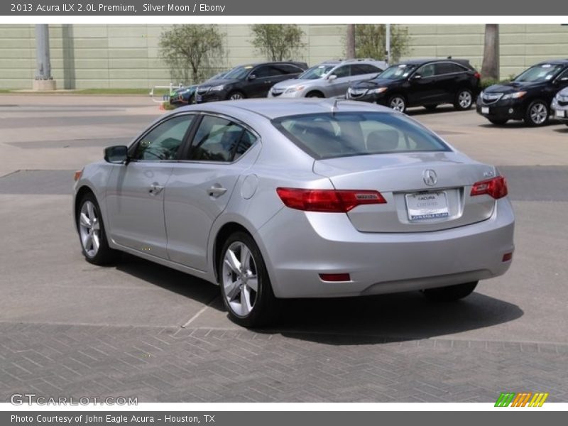 Silver Moon / Ebony 2013 Acura ILX 2.0L Premium