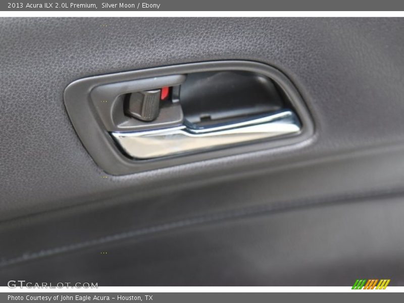 Silver Moon / Ebony 2013 Acura ILX 2.0L Premium