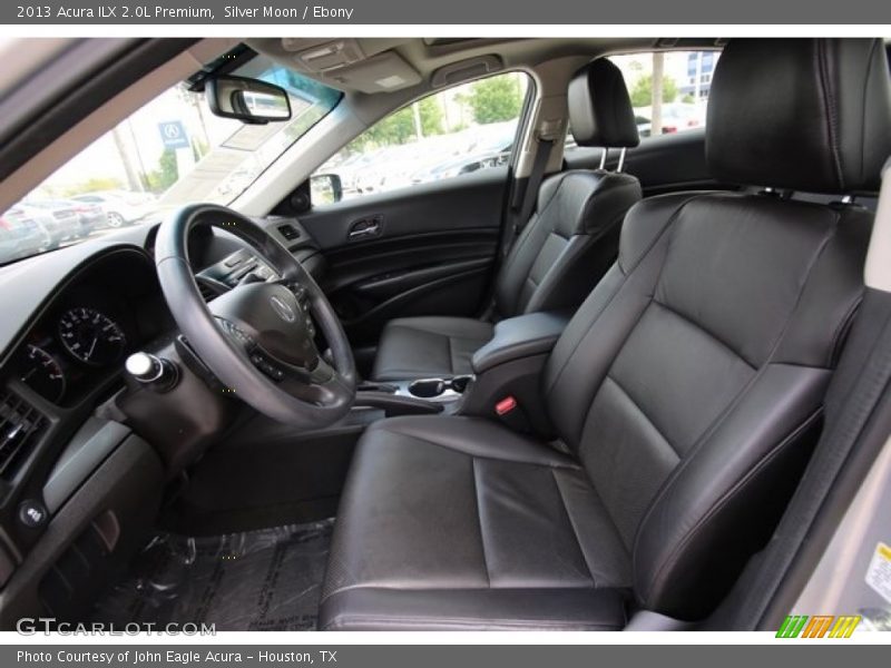 Silver Moon / Ebony 2013 Acura ILX 2.0L Premium