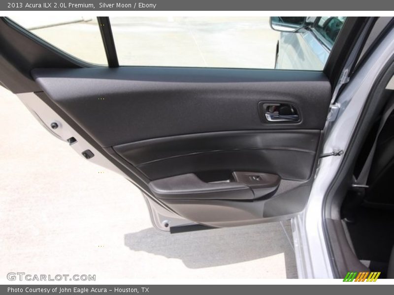 Silver Moon / Ebony 2013 Acura ILX 2.0L Premium