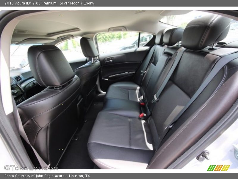 Silver Moon / Ebony 2013 Acura ILX 2.0L Premium