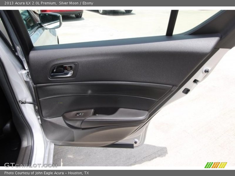 Silver Moon / Ebony 2013 Acura ILX 2.0L Premium