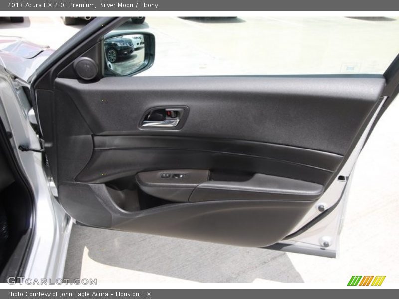 Silver Moon / Ebony 2013 Acura ILX 2.0L Premium