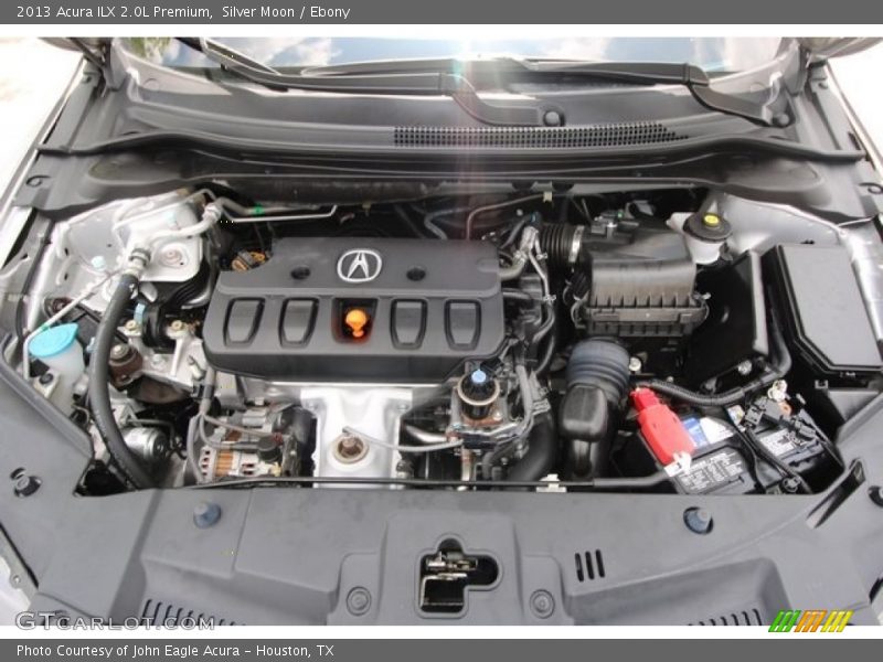 Silver Moon / Ebony 2013 Acura ILX 2.0L Premium