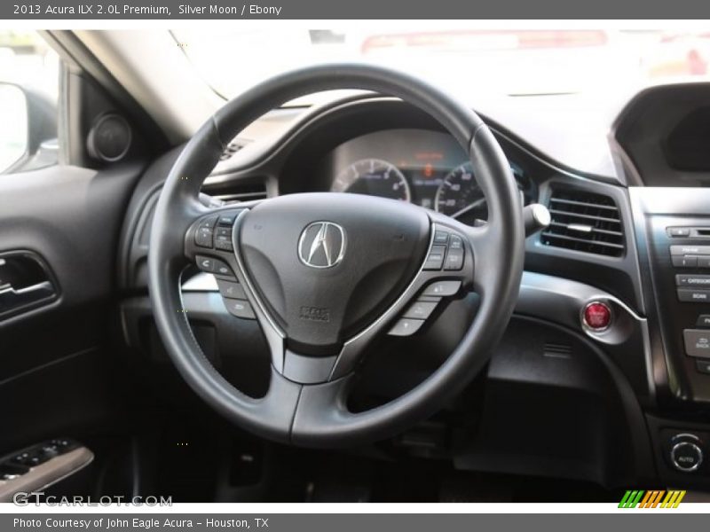 Silver Moon / Ebony 2013 Acura ILX 2.0L Premium
