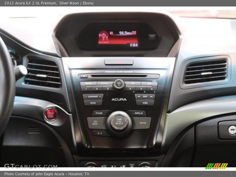 Silver Moon / Ebony 2013 Acura ILX 2.0L Premium