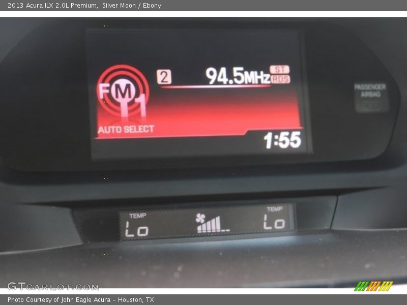 Silver Moon / Ebony 2013 Acura ILX 2.0L Premium