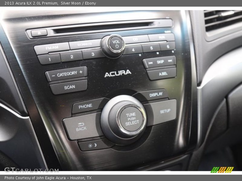 Silver Moon / Ebony 2013 Acura ILX 2.0L Premium