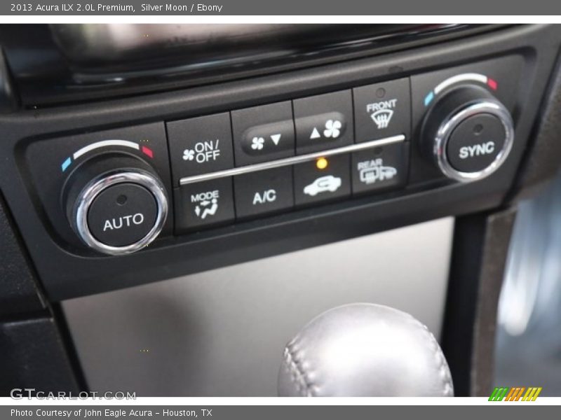 Silver Moon / Ebony 2013 Acura ILX 2.0L Premium