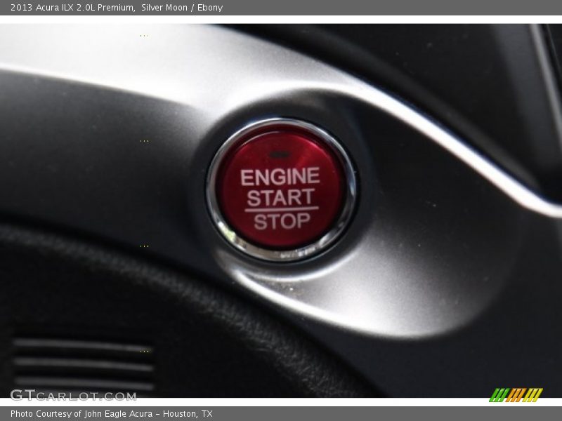 Silver Moon / Ebony 2013 Acura ILX 2.0L Premium