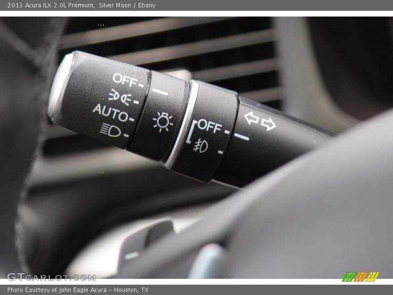 Silver Moon / Ebony 2013 Acura ILX 2.0L Premium