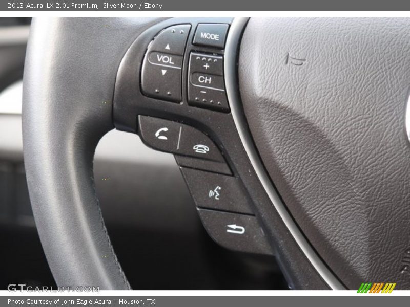 Silver Moon / Ebony 2013 Acura ILX 2.0L Premium