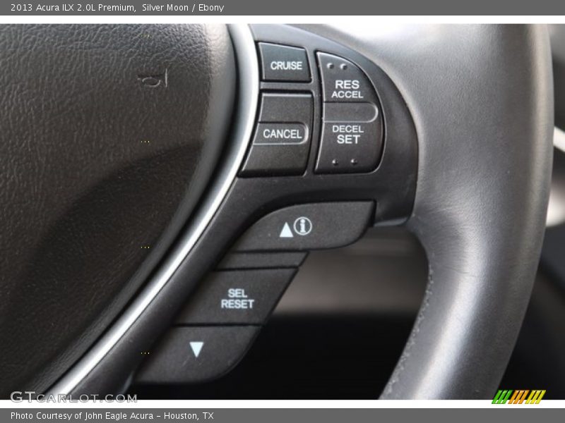 Silver Moon / Ebony 2013 Acura ILX 2.0L Premium
