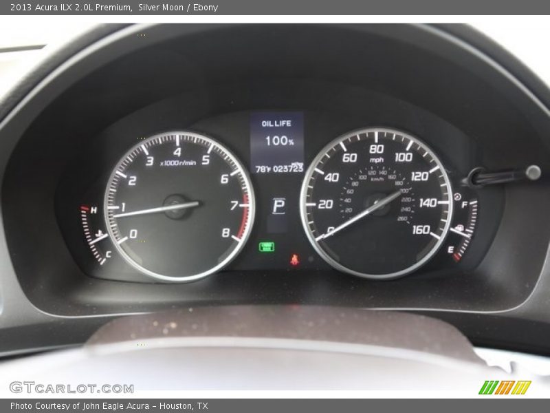Silver Moon / Ebony 2013 Acura ILX 2.0L Premium