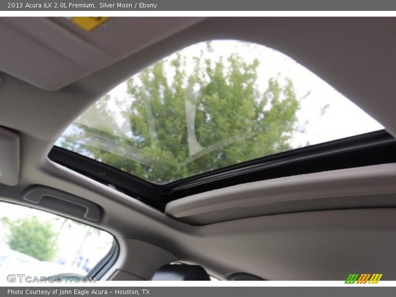 Silver Moon / Ebony 2013 Acura ILX 2.0L Premium