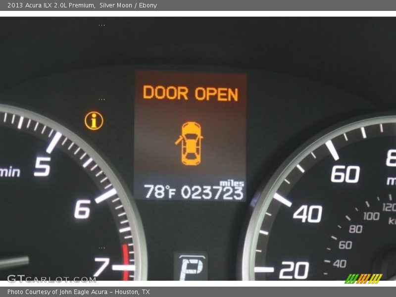 Silver Moon / Ebony 2013 Acura ILX 2.0L Premium