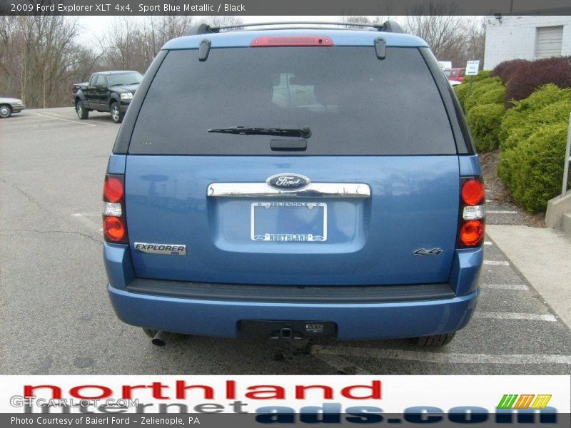 Sport Blue Metallic / Black 2009 Ford Explorer XLT 4x4