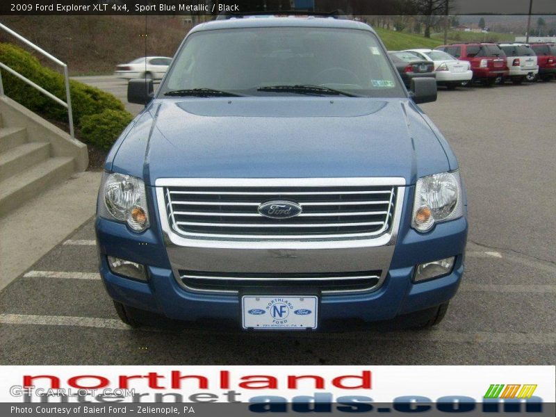 Sport Blue Metallic / Black 2009 Ford Explorer XLT 4x4