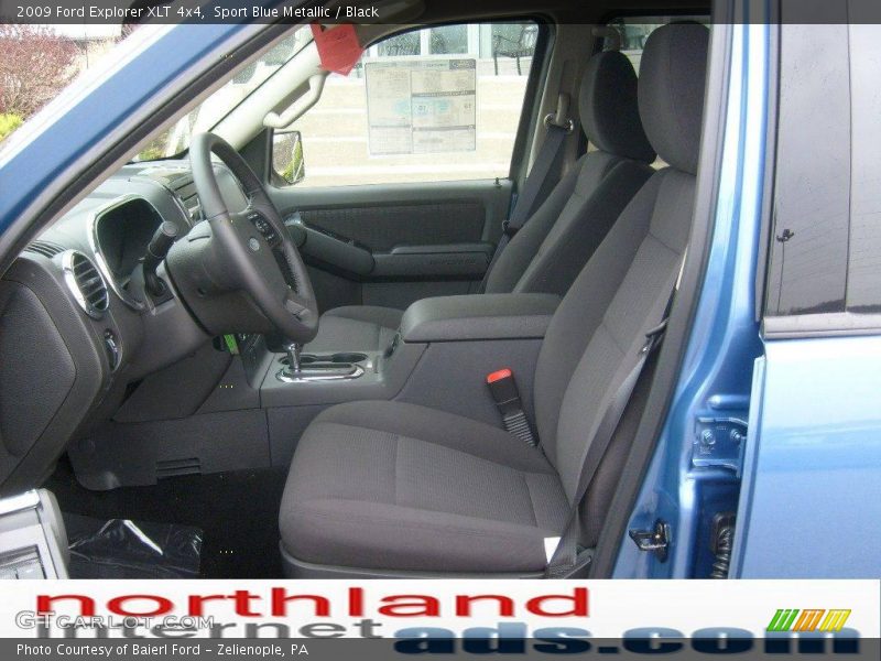 Sport Blue Metallic / Black 2009 Ford Explorer XLT 4x4