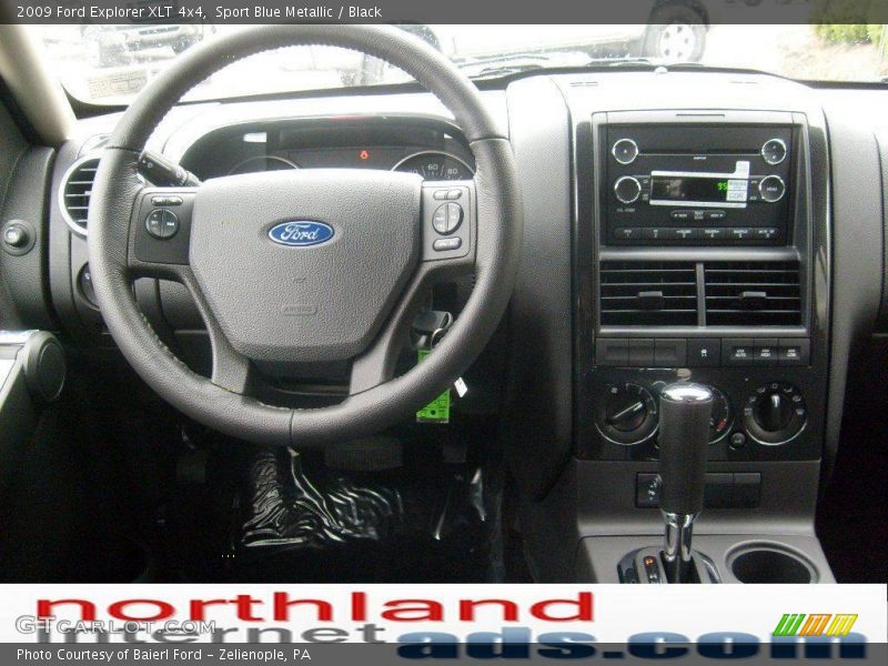 Sport Blue Metallic / Black 2009 Ford Explorer XLT 4x4