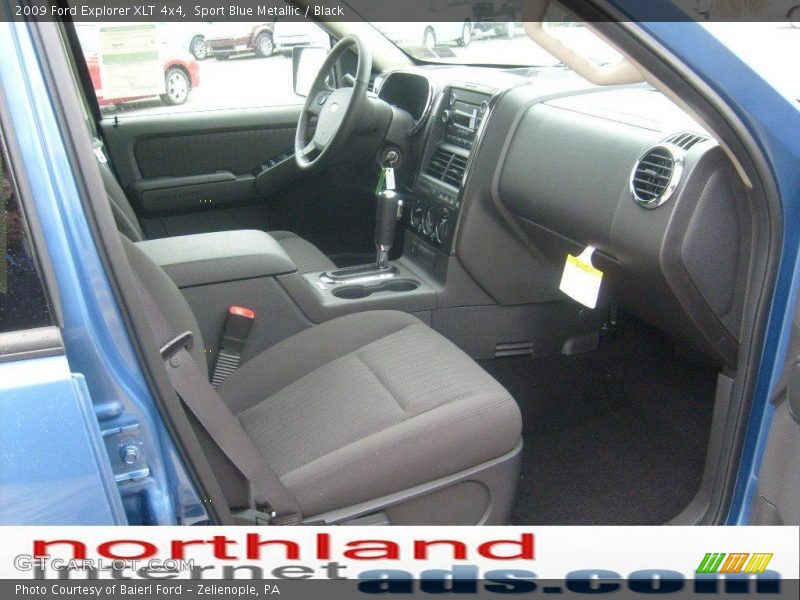 Sport Blue Metallic / Black 2009 Ford Explorer XLT 4x4