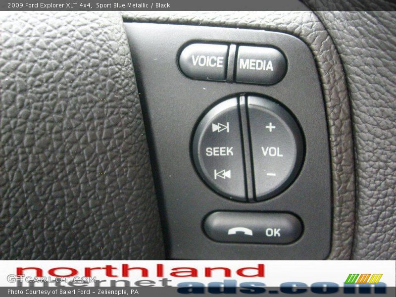 Sport Blue Metallic / Black 2009 Ford Explorer XLT 4x4