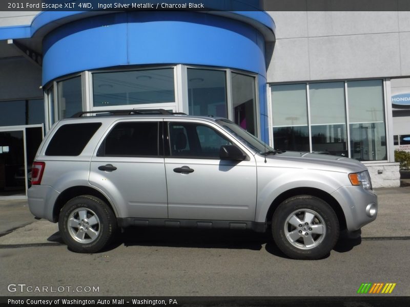 Ingot Silver Metallic / Charcoal Black 2011 Ford Escape XLT 4WD