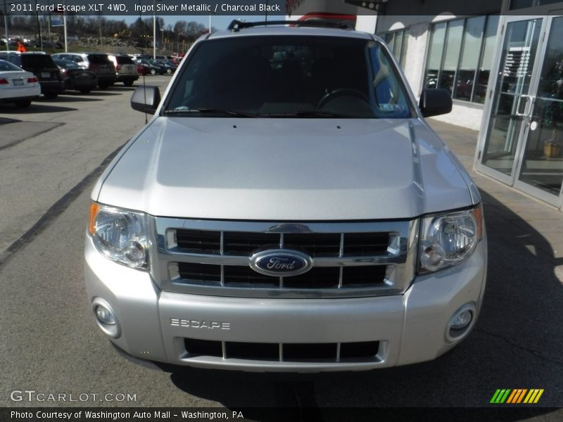 Ingot Silver Metallic / Charcoal Black 2011 Ford Escape XLT 4WD