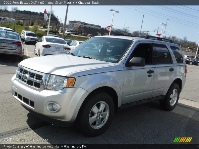 Ingot Silver Metallic / Charcoal Black 2011 Ford Escape XLT 4WD