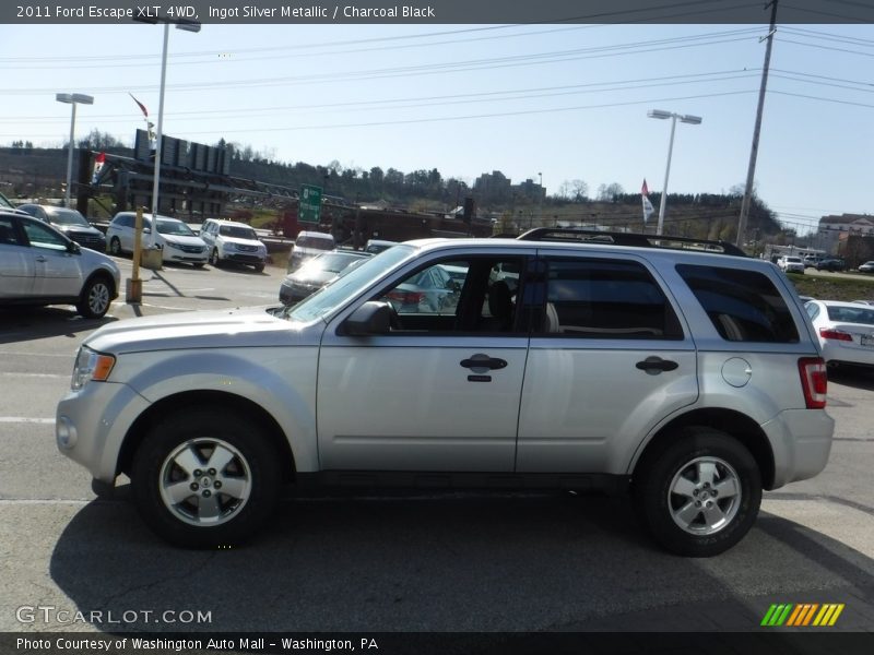 Ingot Silver Metallic / Charcoal Black 2011 Ford Escape XLT 4WD