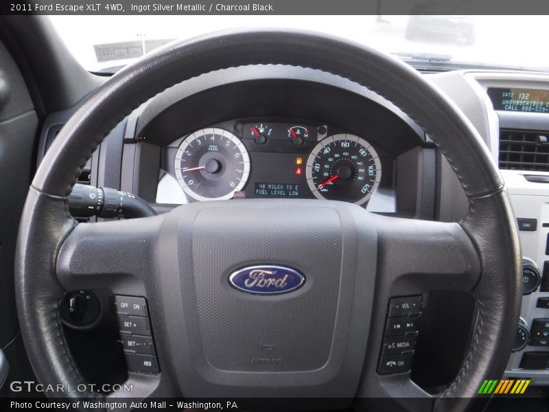 Ingot Silver Metallic / Charcoal Black 2011 Ford Escape XLT 4WD