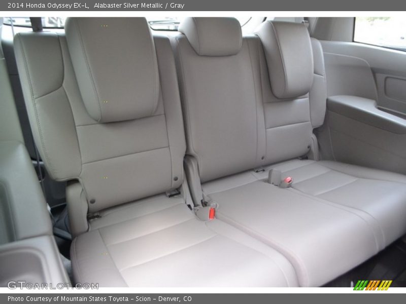 Alabaster Silver Metallic / Gray 2014 Honda Odyssey EX-L