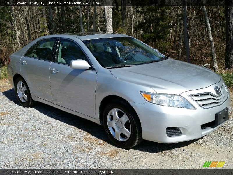 Classic Silver Metallic / Ash Gray 2010 Toyota Camry LE