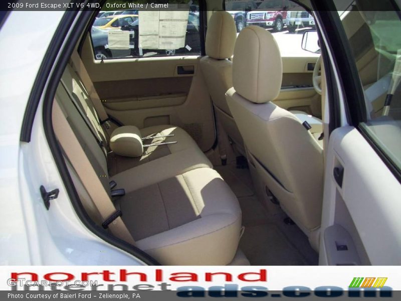 Oxford White / Camel 2009 Ford Escape XLT V6 4WD