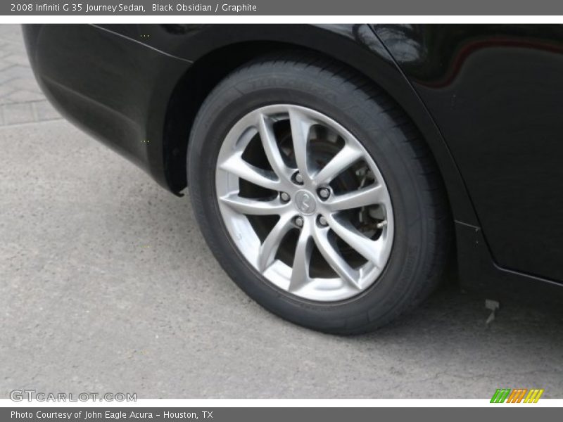 Black Obsidian / Graphite 2008 Infiniti G 35 Journey Sedan