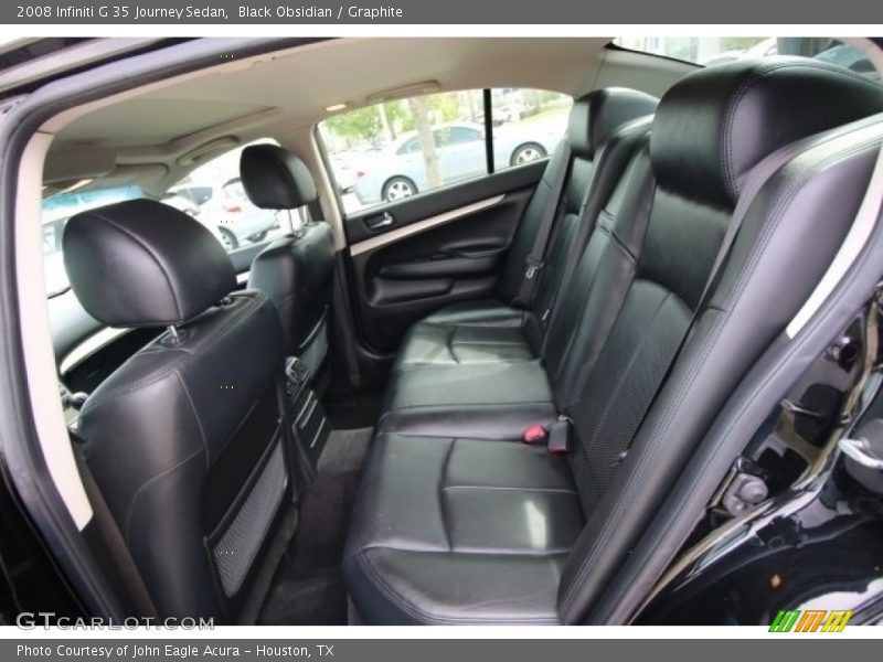 Black Obsidian / Graphite 2008 Infiniti G 35 Journey Sedan