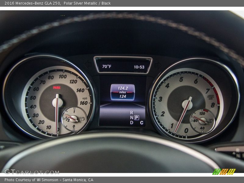 2016 GLA 250 250 Gauges